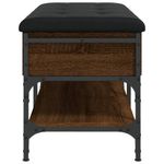 Casa si Gradina - Mobilier - Organizare si depozitare - Bancute - Banca de pantofi, stejar maro, 82x42x45 cm, lemn prelucrat - Infinity.ro