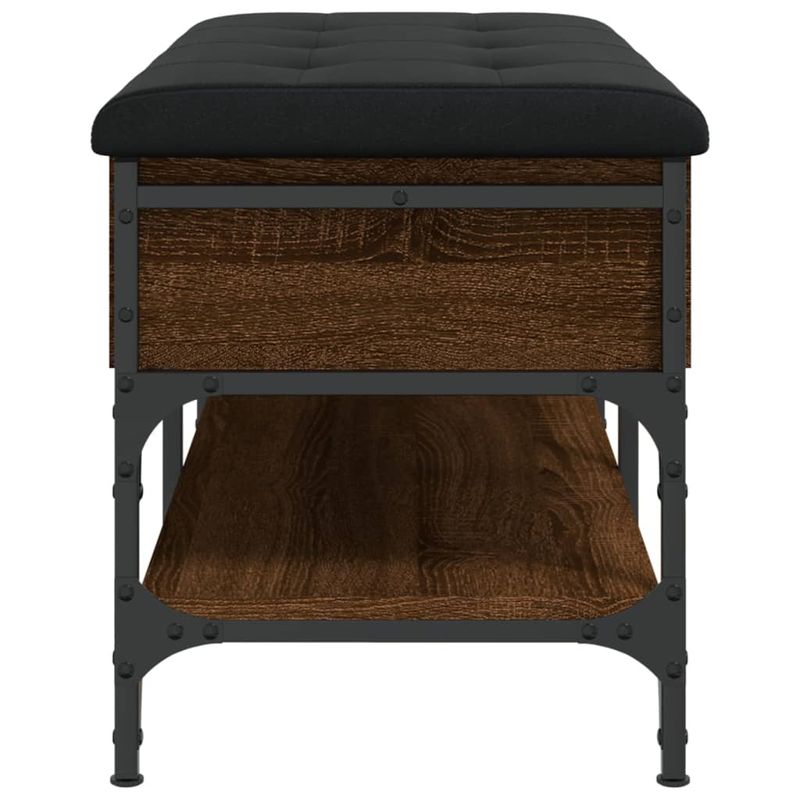 Casa si Gradina - Mobilier - Organizare si depozitare - Bancute - Banca de pantofi, stejar maro, 82x42x45 cm, lemn prelucrat - Infinity.ro