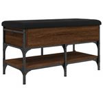 Casa si Gradina - Mobilier - Organizare si depozitare - Bancute - Banca de pantofi, stejar maro, 82x42x45 cm, lemn prelucrat - Infinity.ro