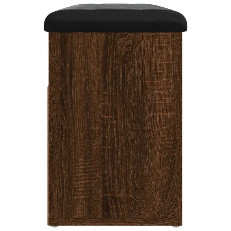 Casa si Gradina - Mobilier - Organizare si depozitare - Bancute - Banca de pantofi, stejar maro, 82x32x45,5 cm, lemn prelucrat - Infinity.ro