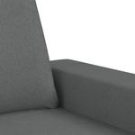 Casa si Gradina - Mobilier - Canapele si coltare - Canapele - Canapea cu 3 locuri, gri inchis, 180 cm, material textil - Infinity.ro