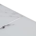 Casa si Gradina - Mobilier - Mese si birouri - Masute de cafea - Masuta de cafea, argintiu, otel inoxidabil si sticla securizata - Infinity.ro