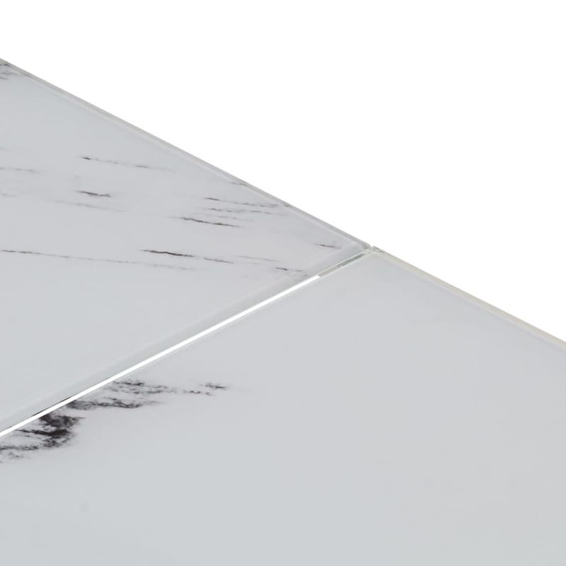 Casa si Gradina - Mobilier - Mese si birouri - Masute de cafea - Masuta de cafea, argintiu, otel inoxidabil si sticla securizata - Infinity.ro