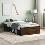 Casa si Gradina - Mobilier - Paturi si accesorii - Paturi - Cadru pat, stejar maro, 90 x 200 cm - Infinity.ro