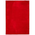Casa si Gradina - Textile si covoare - Covoare - Covoare casa - Covor HUARTE, fir scurt, moale si lavabil, rosu, 140x200 cm - Infinity.ro