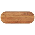 Casa si Gradina - Mobilier - Feronerie si accesorii mobila - Blat de masa oval, 110x40x3,8 cm, lemn masiv de acacia - Infinity.ro