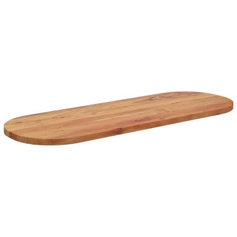Casa si Gradina - Mobilier - Feronerie si accesorii mobila - Blat de masa oval, 110x40x3,8 cm, lemn masiv de acacia - Infinity.ro
