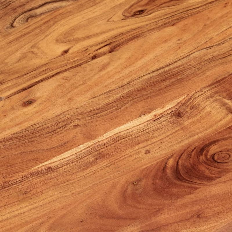 Casa si Gradina - Mobilier - Feronerie si accesorii mobila - Blat de masa oval, 110x40x3,8 cm, lemn masiv de acacia - Infinity.ro