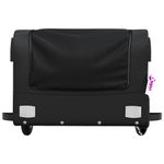 Sport si Outdoor - Ciclism - Accesorii pentru biciclete - Remorci biciclete - Remorca pentru biciclete, negru, 30 kg, fier, mărime 122x52.5x42.5 cm - Infinity.ro