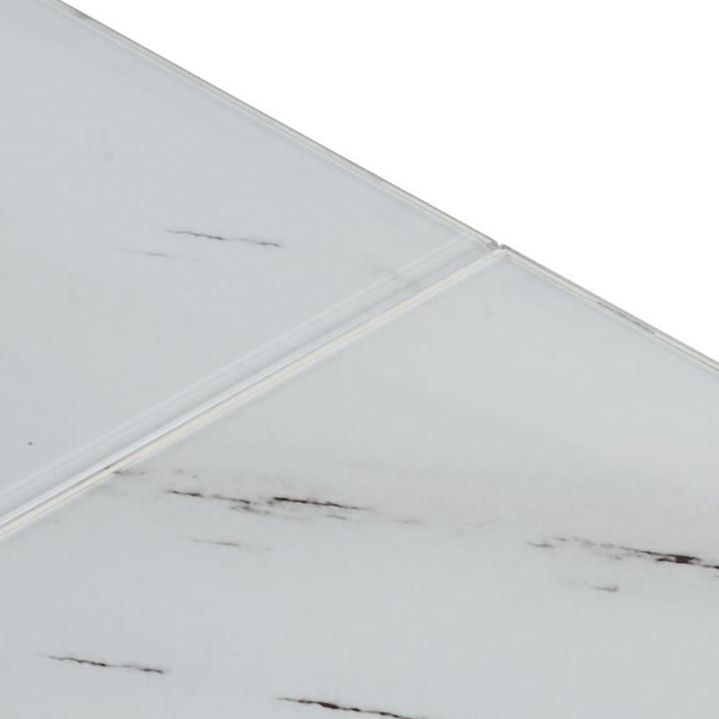 Casa si Gradina - Mobilier - Mese si birouri - Masute de cafea - Masuta de cafea, argintiu, otel inoxidabil si sticla securizata - Infinity.ro