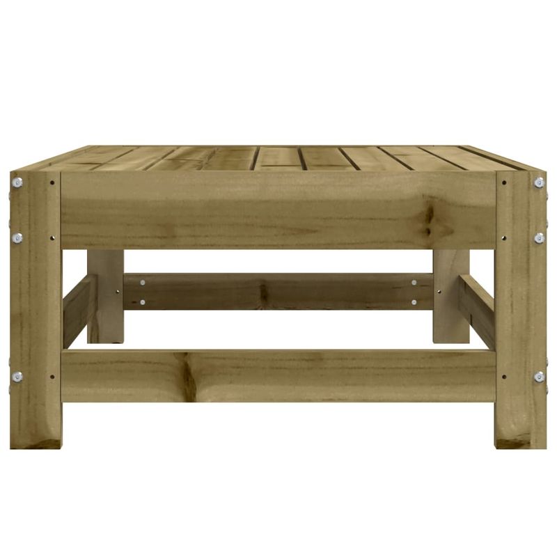 Casa si Gradina - Gradina si terasa - Mobilier exterior - Canapele si fotolii gradina - Taburet de gradina, lemn de pin impregnat - Infinity.ro