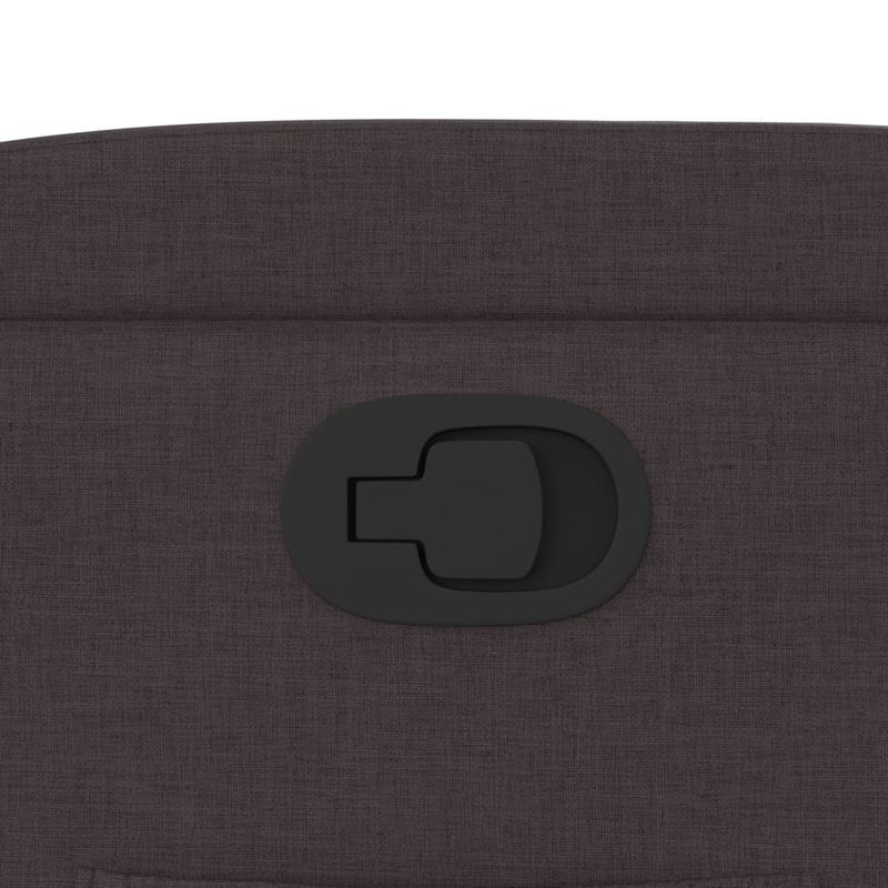 Casa si Gradina - Mobilier - Scaune si fotolii - Fotolii - Fotoliu rabatabil, maro inchis, material textil - Infinity.ro