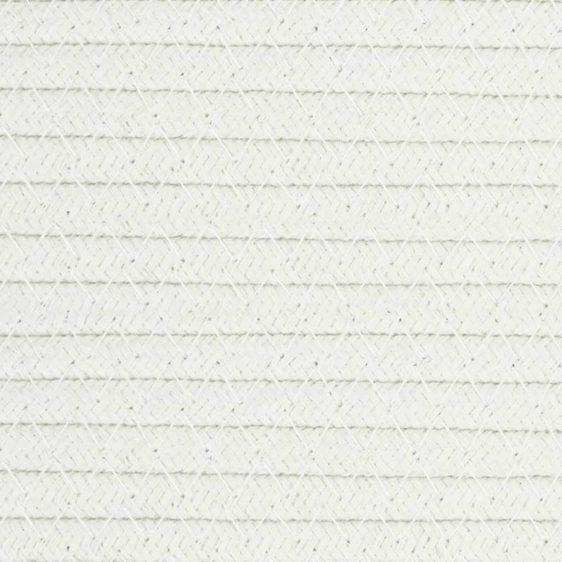 Market - Spalare si intretinere rufe - Uscatoare de rufe si accesorii - Cos de rufe, gri și alb, diametru 60x36 cm, bumbac - Infinity.ro