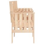 Casa si Gradina - Gradina si terasa - Mobilier exterior - Bancute de gradina - Banca de gradina cu masa 2 locuri, lemn masiv de pin - Infinity.ro