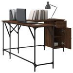 Casa si Gradina - Mobilier - Mese si birouri - Birouri - Birou, stejar maro, 141x141x75 cm, lemn prelucrat - Infinity.ro