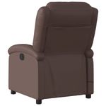 Ingrijire personala si Cosmetice - Sanatate si wellness - Articole wellness - Fotolii de masaj - Fotoliu electric de masaj rabatabil, maro, piele ecologica - Infinity.ro