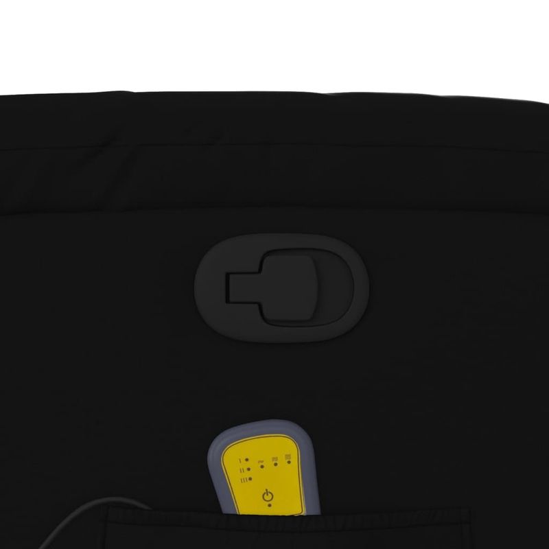 Ingrijire personala si Cosmetice - Sanatate si wellness - Articole wellness - Fotolii de masaj - Fotoliu de masaj rabatabil cu ridicare negru piele ecologica - Infinity.ro