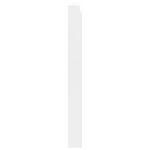 Casa si Gradina - Mobilier - Organizare si depozitare - Organizator incaltaminte - Pantofar cu oglinda 5 niveluri, alb extralucios, 63x17x169,5 cm - Infinity.ro