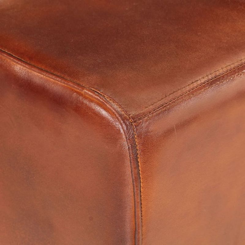 Sport si Outdoor - Accesorii si echipamente sportive - Gimnastica - Banca de gimnastica, maro, 110 cm, piele naturala - Infinity.ro