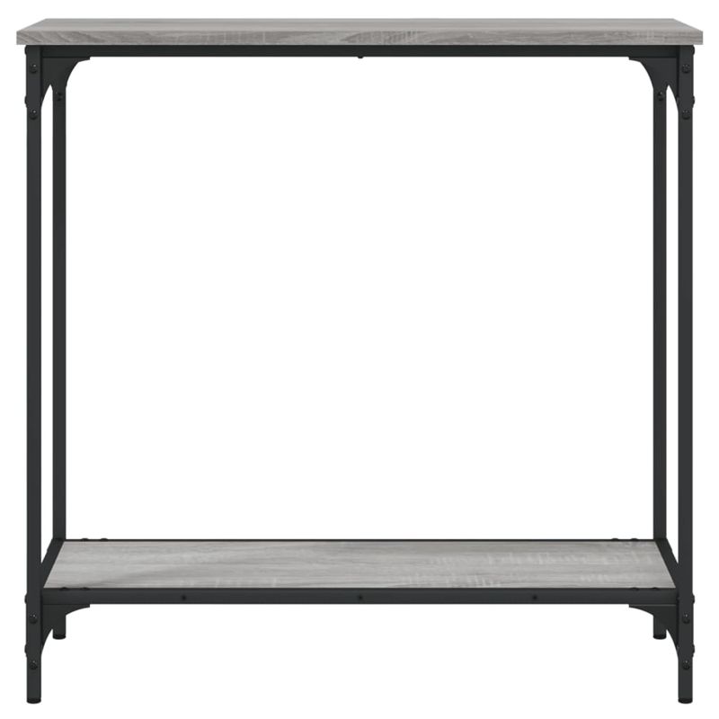 Casa si Gradina - Mobilier - Comode si corpuri - Console - Masa consola, gri sonoma, 75x30,5x75 cm, lemn prelucrat - Infinity.ro