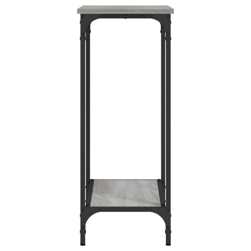 Casa si Gradina - Mobilier - Comode si corpuri - Console - Masa consola, gri sonoma, 75x30,5x75 cm, lemn prelucrat - Infinity.ro