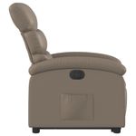 Casa si Gradina - Mobilier - Scaune si fotolii - Fotolii - Fotoliu rabatabil electric cu ridicare, cappuccino - Infinity.ro