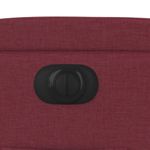 Casa si Gradina - Mobilier - Scaune si fotolii - Fotolii - Fotoliu rabatabil electric, rosu vin, material textil - Infinity.ro