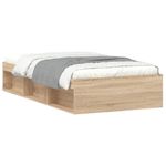 Casa si Gradina - Mobilier - Paturi si accesorii - Paturi - Cadru pat, stejar sonoma, 90x200 cm - Infinity.ro
