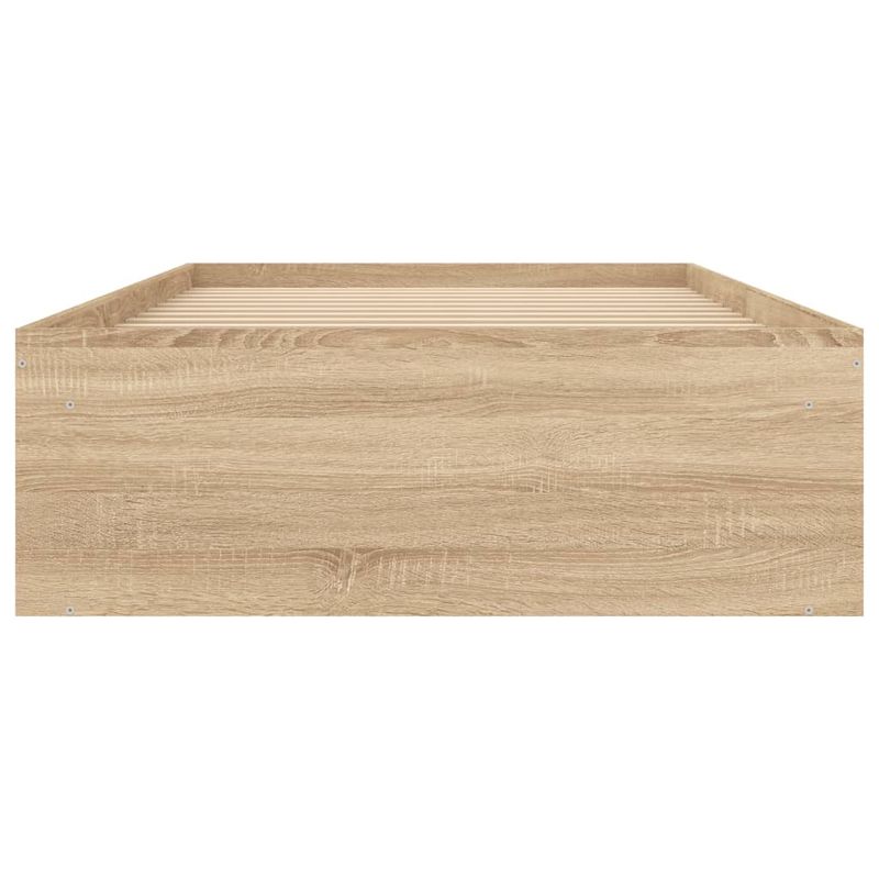 Casa si Gradina - Mobilier - Paturi si accesorii - Paturi - Cadru pat, stejar sonoma, 90x200 cm - Infinity.ro