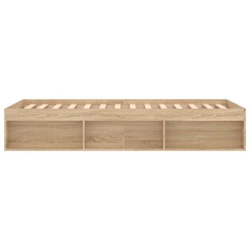 Casa si Gradina - Mobilier - Paturi si accesorii - Paturi - Cadru pat, stejar sonoma, 90x200 cm - Infinity.ro