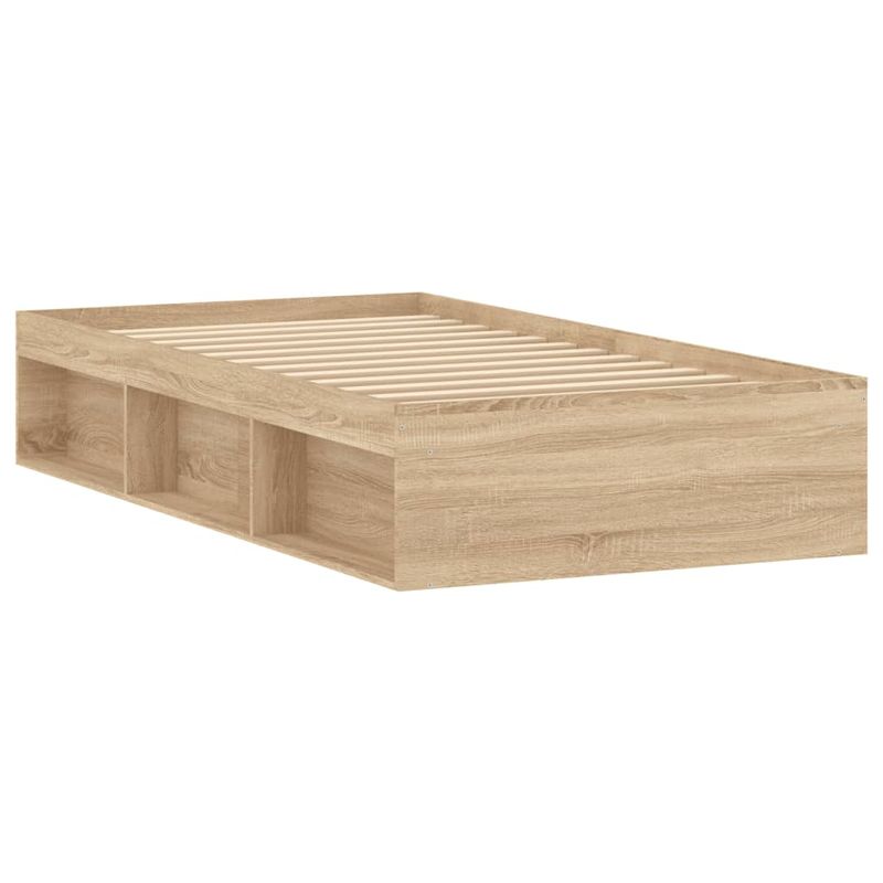 Casa si Gradina - Mobilier - Paturi si accesorii - Paturi - Cadru pat, stejar sonoma, 90x200 cm - Infinity.ro