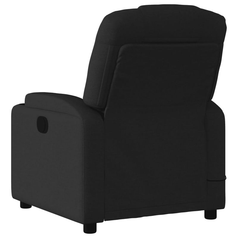 Ingrijire personala si Cosmetice - Sanatate si wellness - Articole wellness - Fotolii de masaj - Fotoliu electric de masaj rabatabil, negru, textil - Infinity.ro
