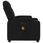 Ingrijire personala si Cosmetice - Sanatate si wellness - Articole wellness - Fotolii de masaj - Fotoliu electric de masaj rabatabil, negru, textil - Infinity.ro