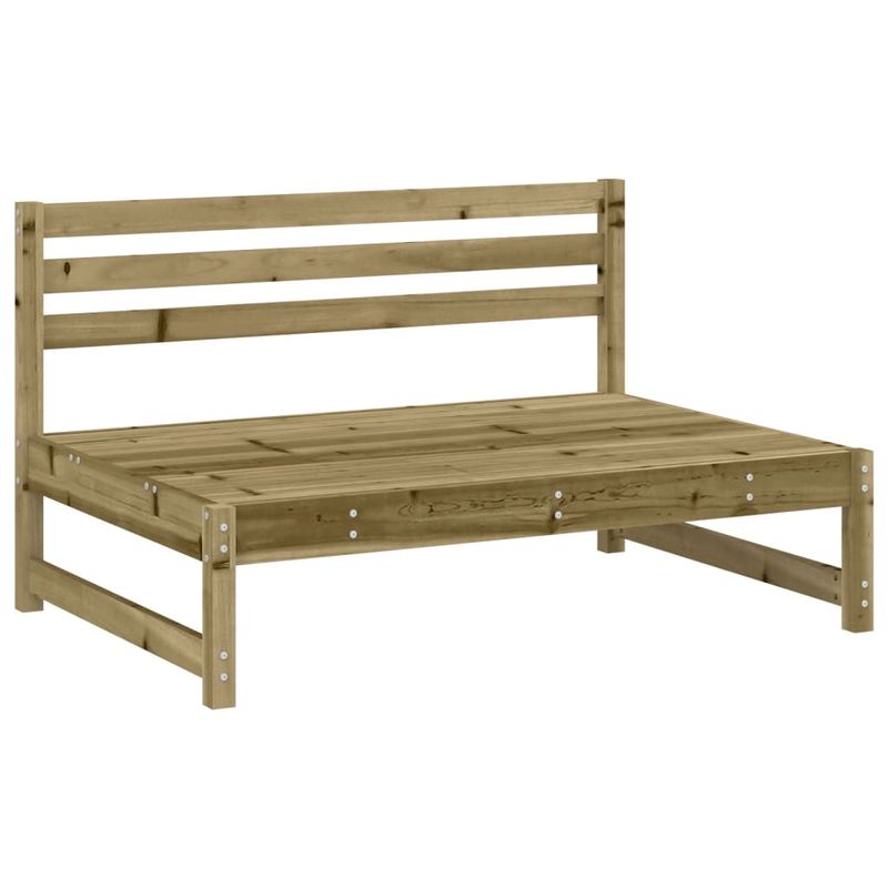Casa si Gradina - Gradina si terasa - Mobilier exterior - Canapele si fotolii gradina - Canapele de mijloc gradina 2 buc. 120x80cm lemn pin impregnat - Infinity.ro