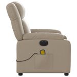 Ingrijire personala si Cosmetice - Sanatate si wellness - Articole wellness - Fotolii de masaj - Fotoliu electric masaj rabatabil, cappuccino, piele ecologica - Infinity.ro