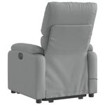 Ingrijire personala si Cosmetice - Sanatate si wellness - Articole wellness - Fotolii de masaj - Fotoliu electric masaj rabatabil cu ridicare, gri inchis textil - Infinity.ro