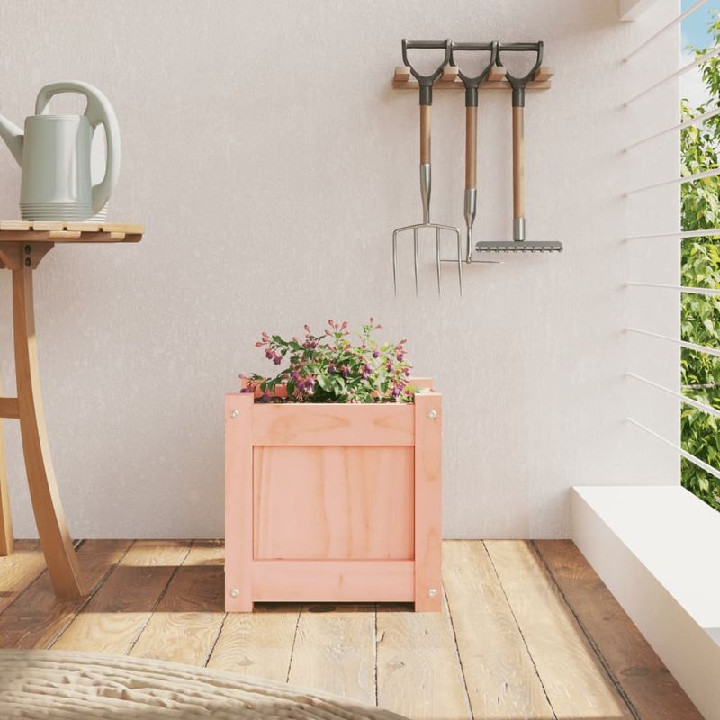 Casa si Gradina - Gradinarit si plante - Plante si ghivece - Ghivece si suporturi - Jardiniera de gradina, 90x31x31 cm, lemn masiv Douglas - Infinity.ro