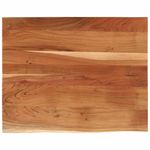 Casa si Gradina - Mobilier - Feronerie si accesorii mobila - Blat birou 100x80x2,5 cm dreptunghiular lemn acacia margine vie - Infinity.ro