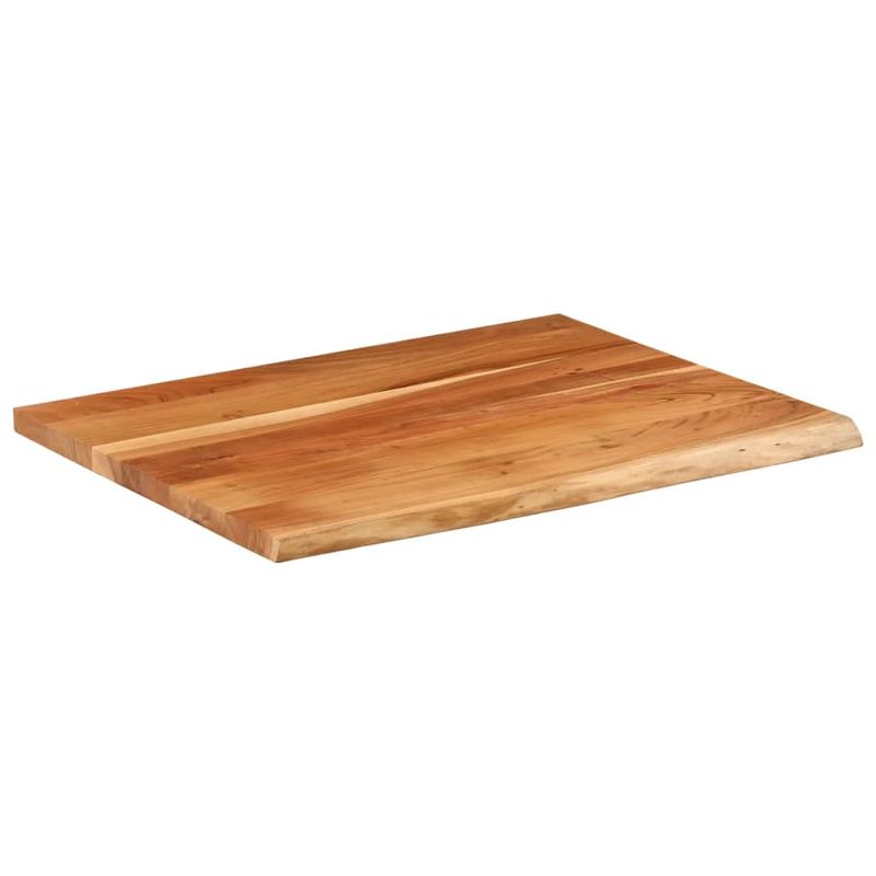 Casa si Gradina - Mobilier - Feronerie si accesorii mobila - Blat birou 100x80x2,5 cm dreptunghiular lemn acacia margine vie - Infinity.ro