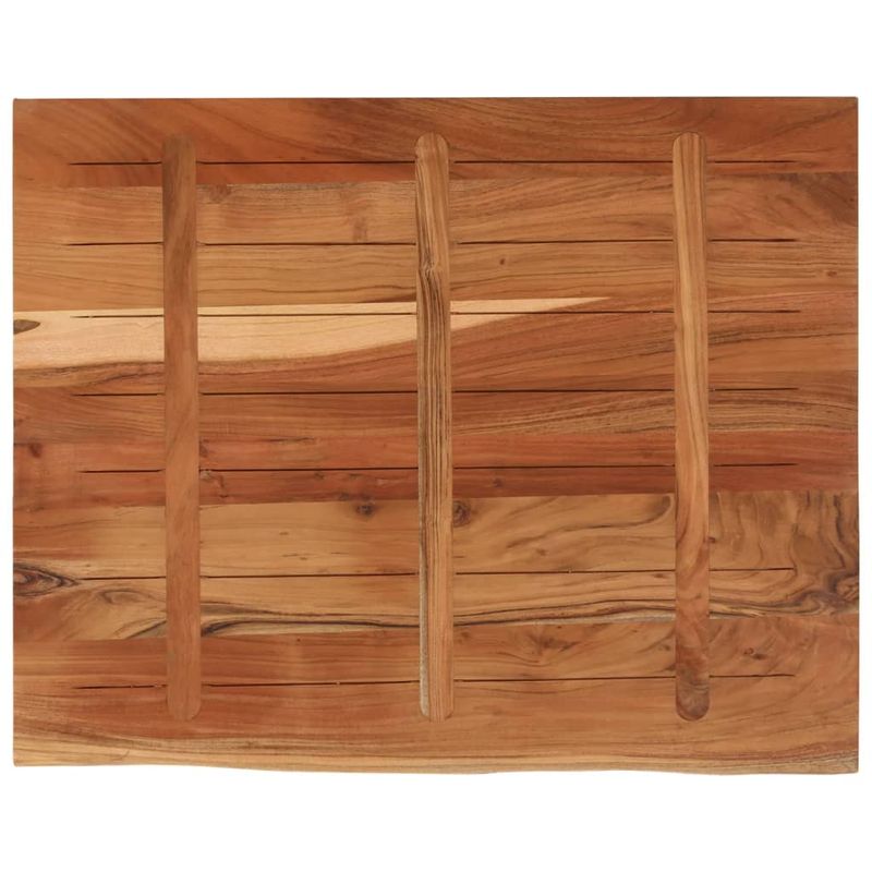Casa si Gradina - Mobilier - Feronerie si accesorii mobila - Blat birou 100x80x2,5 cm dreptunghiular lemn acacia margine vie - Infinity.ro
