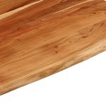 Casa si Gradina - Mobilier - Feronerie si accesorii mobila - Blat birou 100x80x2,5 cm dreptunghiular lemn acacia margine vie - Infinity.ro