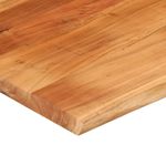 Casa si Gradina - Mobilier - Feronerie si accesorii mobila - Blat birou 100x80x2,5 cm dreptunghiular lemn acacia margine vie - Infinity.ro
