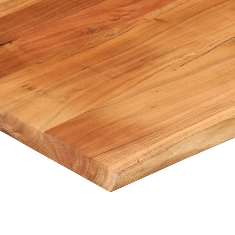 Casa si Gradina - Mobilier - Feronerie si accesorii mobila - Blat birou 100x80x2,5 cm dreptunghiular lemn acacia margine vie - Infinity.ro