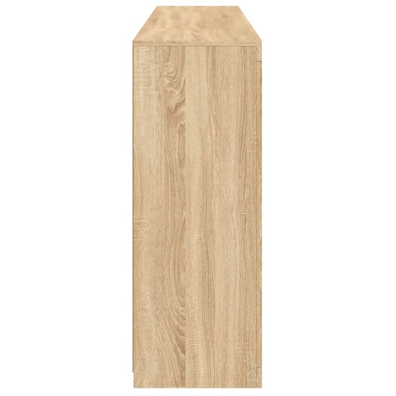 Casa si Gradina - Mobilier - Comode si corpuri - Comode - Servanta cu lumini LED, 3 buc., stejar sonoma, lemn prelucrat - Infinity.ro
