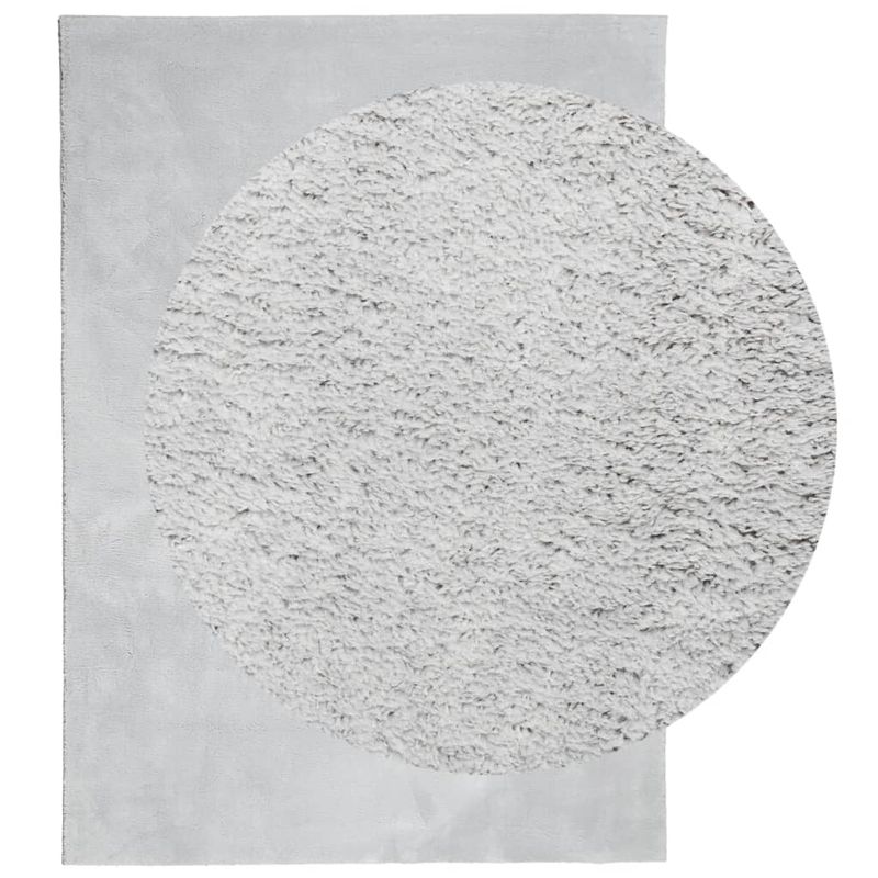 Casa si Gradina - Textile si covoare - Covoare - Covoare casa - Covor HUARTE, fir scurt, moale si lavabil, gri, 140x200 cm - Infinity.ro