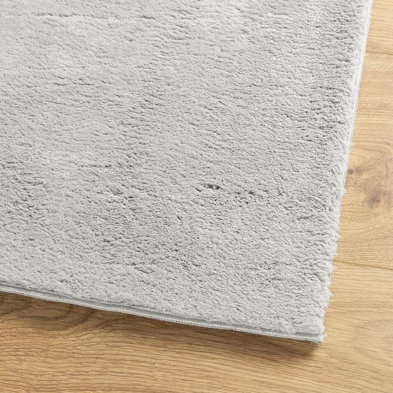 Casa si Gradina - Textile si covoare - Covoare - Covoare casa - Covor HUARTE, fir scurt, moale si lavabil, gri, 140x200 cm - Infinity.ro