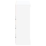 Casa si Gradina - Mobilier - Comode si corpuri - Comode - Servanta cu lumini LED, alb, 81x37x100 cm - Infinity.ro