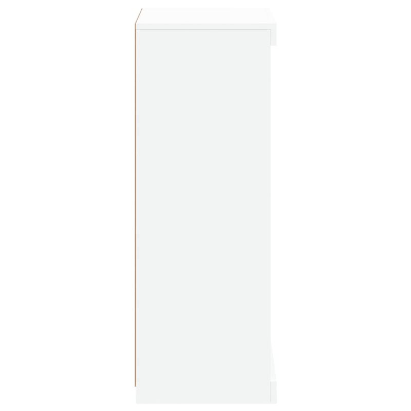 Casa si Gradina - Mobilier - Comode si corpuri - Comode - Servanta cu lumini LED, alb, 41x37x100 cm - Infinity.ro