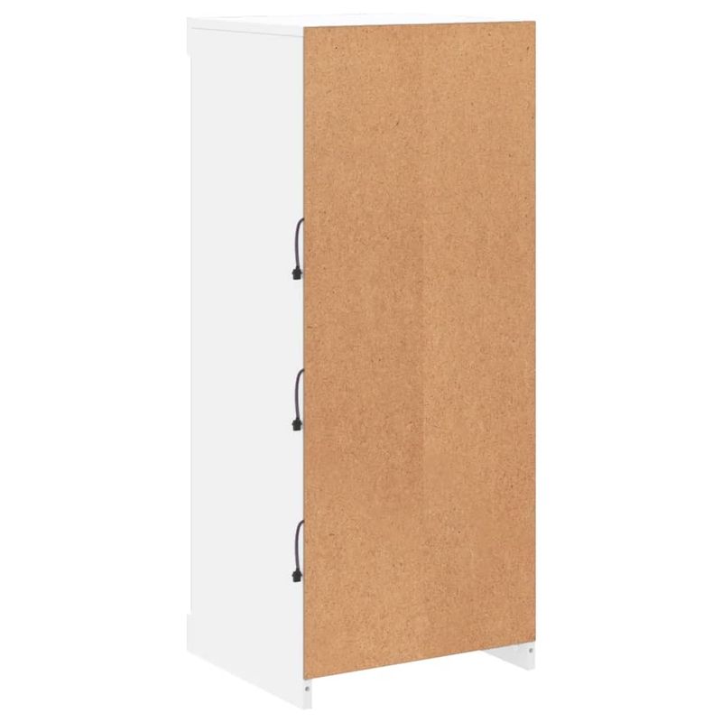 Casa si Gradina - Mobilier - Comode si corpuri - Comode - Servanta cu lumini LED, alb, 41x37x100 cm - Infinity.ro