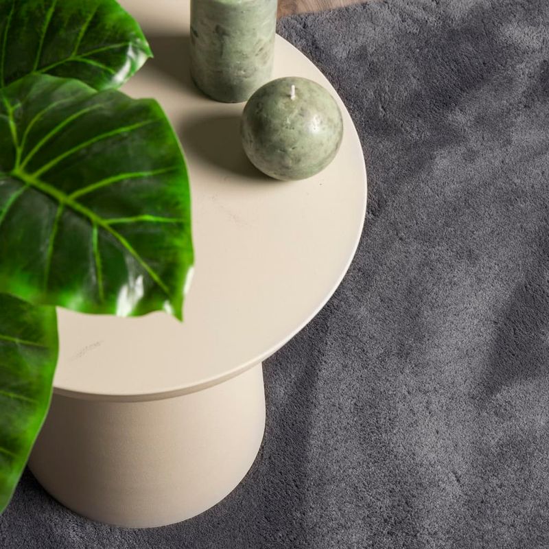 Casa si Gradina - Textile si covoare - Covoare - Covoare casa - Covor HUARTE, fir scurt, moale si lavabil, antracit, 80x150 cm - Infinity.ro